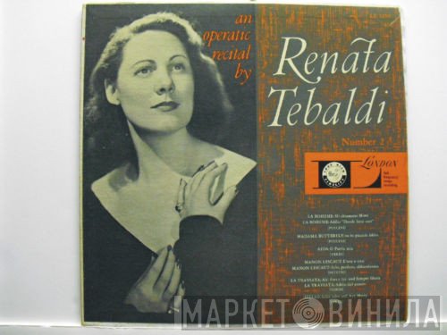 Renata Tebaldi, Giacomo Puccini, Giuseppe Verdi  - An Operatic Recital - Number 2