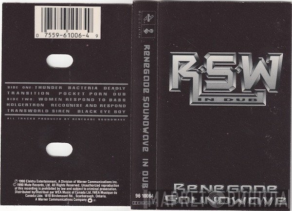 Renegade Soundwave  - In Dub