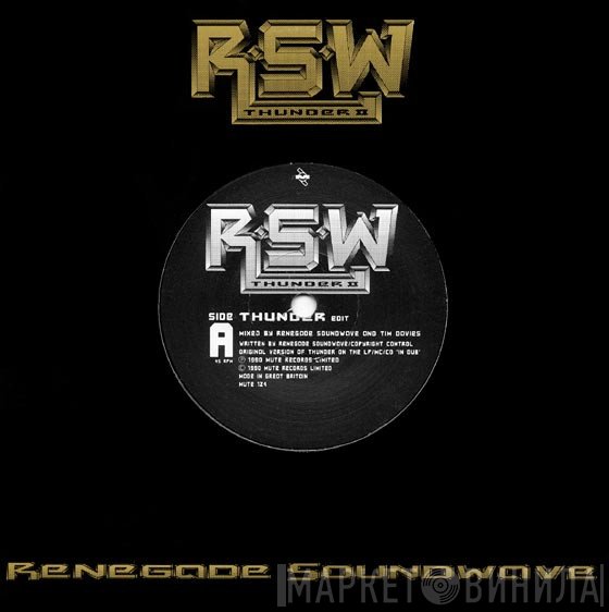 Renegade Soundwave  - Thunder II