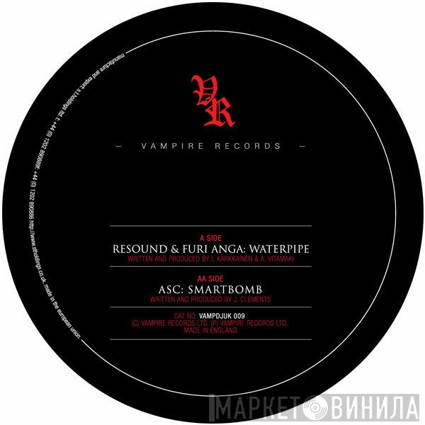 Resound & Furi Anga / ASC  - Waterpipe / Smartbomb