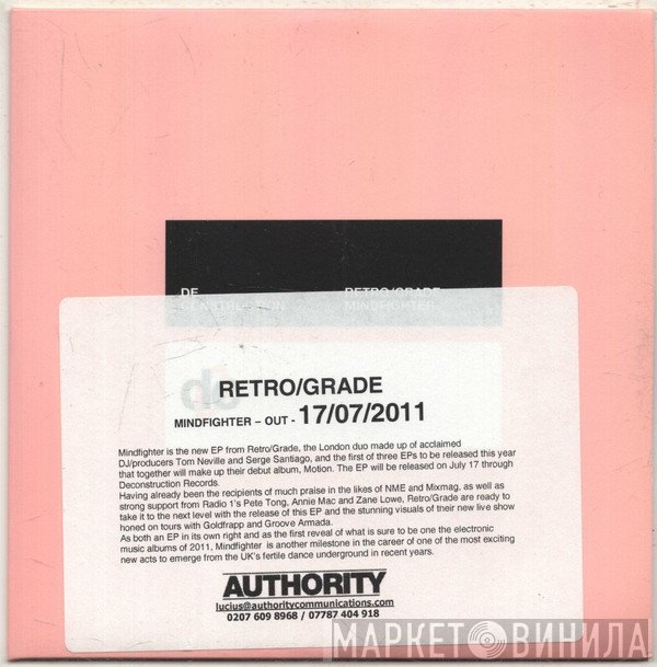 Retro/Grade - Mindfighter EP (Motion: Part I)