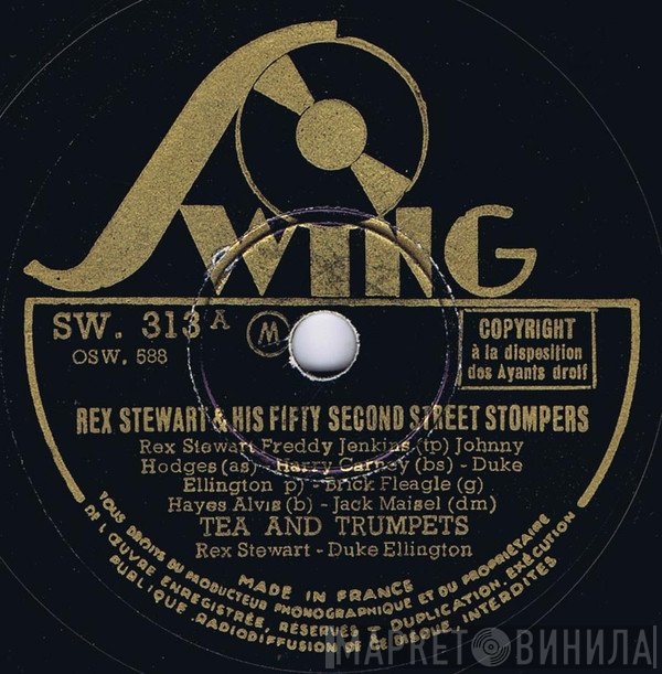 Rex Stewart And His 52nd Street Stompers  - Tea And Trumpets / The Back Room Romp