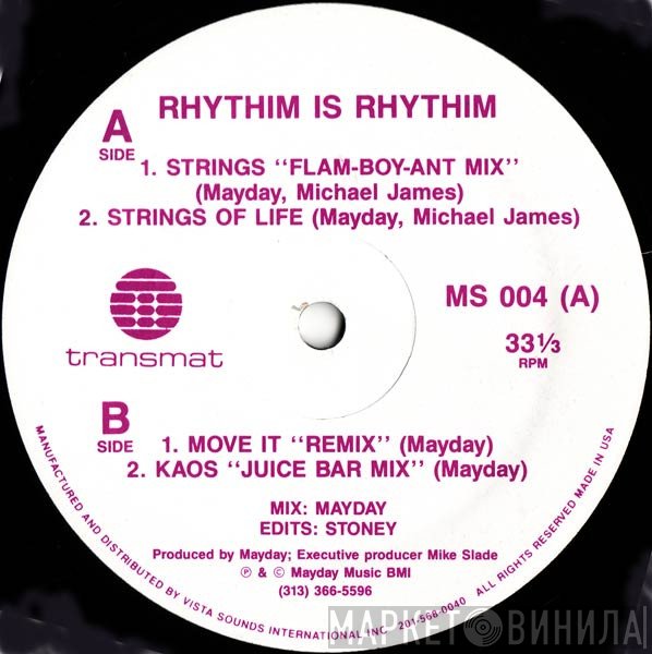 Rhythim Is Rhythim  - Strings Of Life