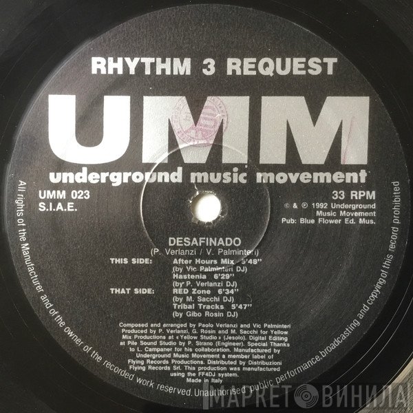 Rhythm 3 Request - Desafinado
