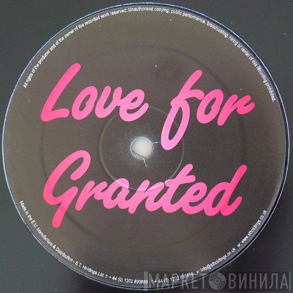 Rhythm Beater - Love For Granted / Pink Bits