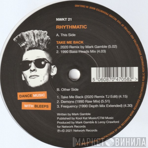 Rhythmatic - Take Me Back