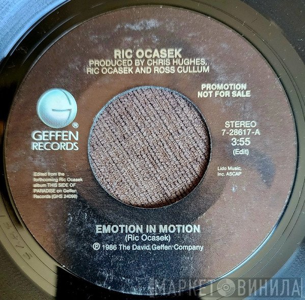 Ric Ocasek  - Emotion In Motion