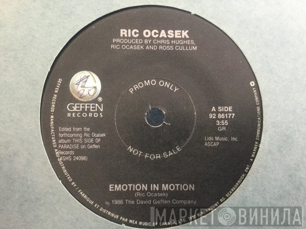 Ric Ocasek  - Emotion In Motion