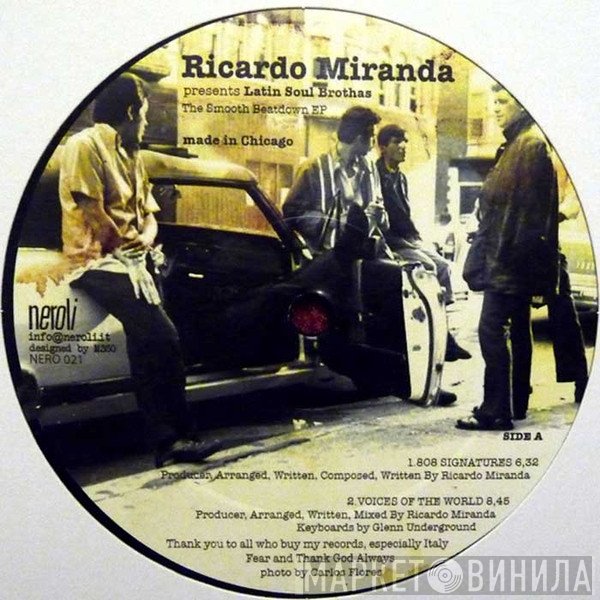 Ricardo Miranda Presents Latin Soul Brothas - The Smooth Beatdown EP