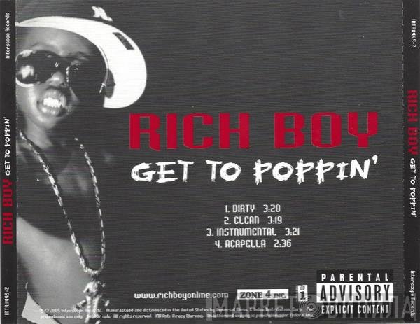 Rich Boy  - Get To Poppin'