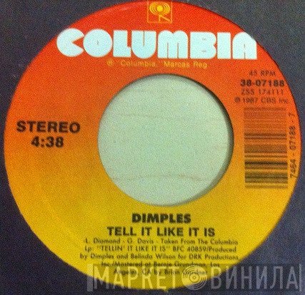 Richard 'Dimples' Fields - Tell It Like It Is / Dog Or Hog?