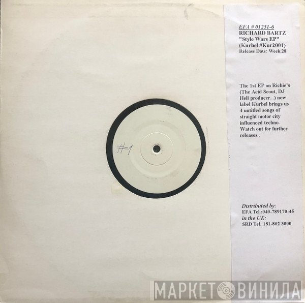Richard Bartz - Style Wars E.P