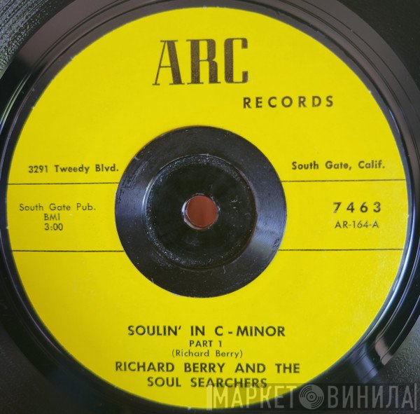 Richard Berry And The Soul Searchers   - Soulin' In C Minor