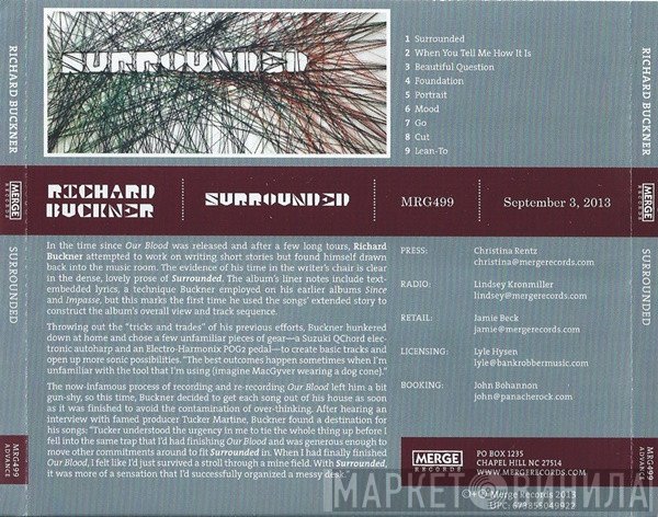Richard Buckner  - Surrounded