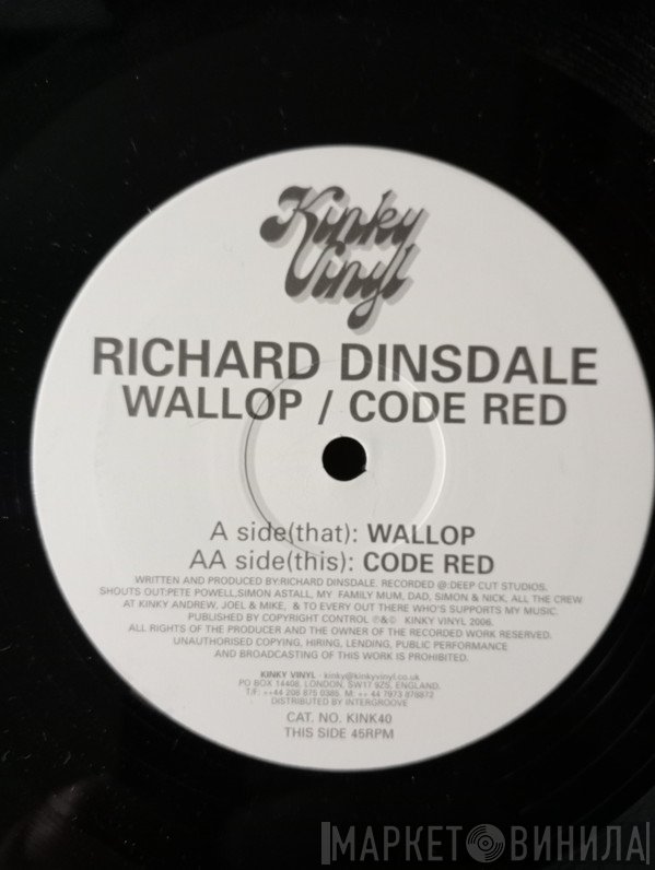 Richard Dinsdale  - Wallop / Code Red