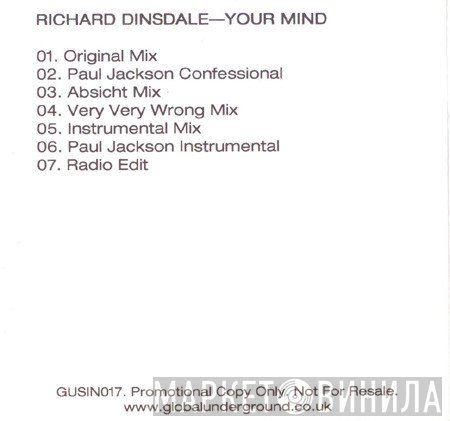 Richard Dinsdale - Your Mind