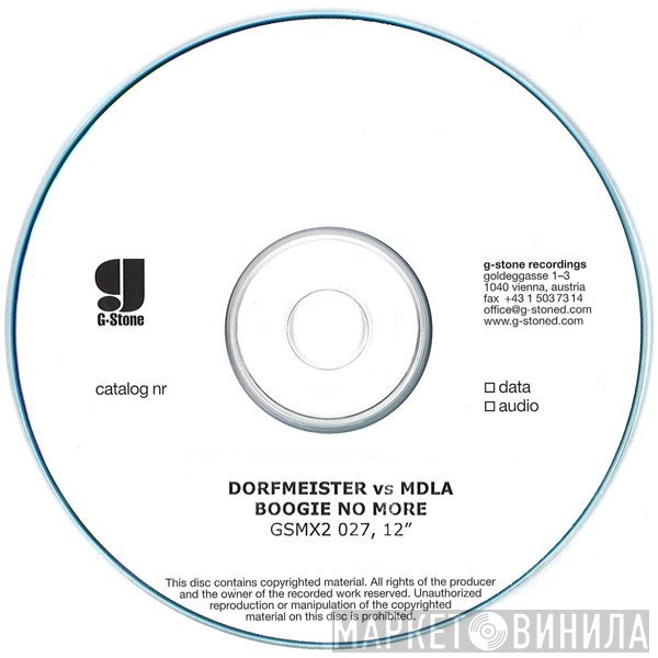 Richard Dorfmeister vs. Madrid De Los Austrias - Boogie No More