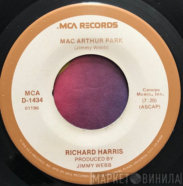 Richard Harris - Mac Arthur Park / The Yard Went On Forever