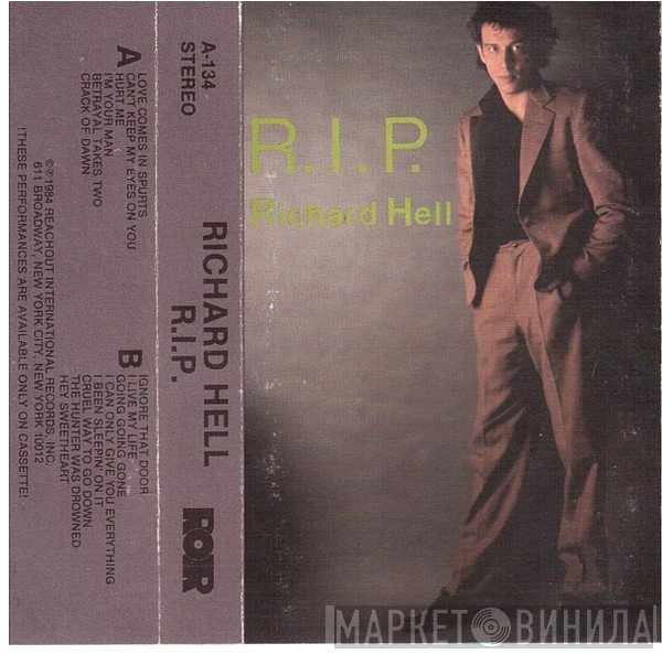 Richard Hell  - R.I.P.