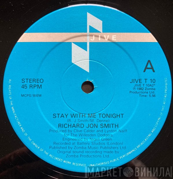Richard Jon Smith - Stay With Me Tonight