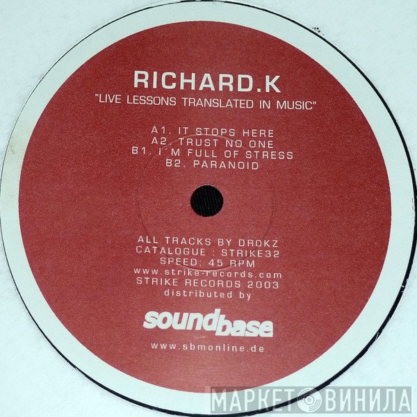 Richard Koek  - Life Lessons Translated In Music