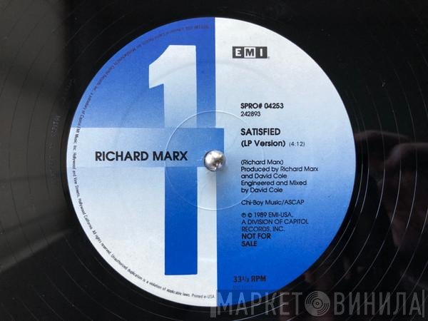 Richard Marx  - Satisfied