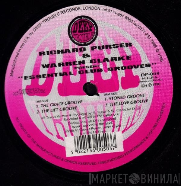 Richard Purser & Warren Clarke  - Essential Club Grooves