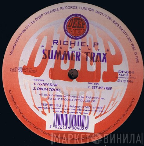 Richard Purser - Summer Trax