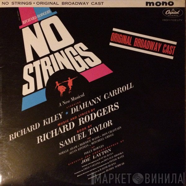 Richard Rodgers, Diahann Carroll, Richard Kiley - No Strings - Original Broadway Cast