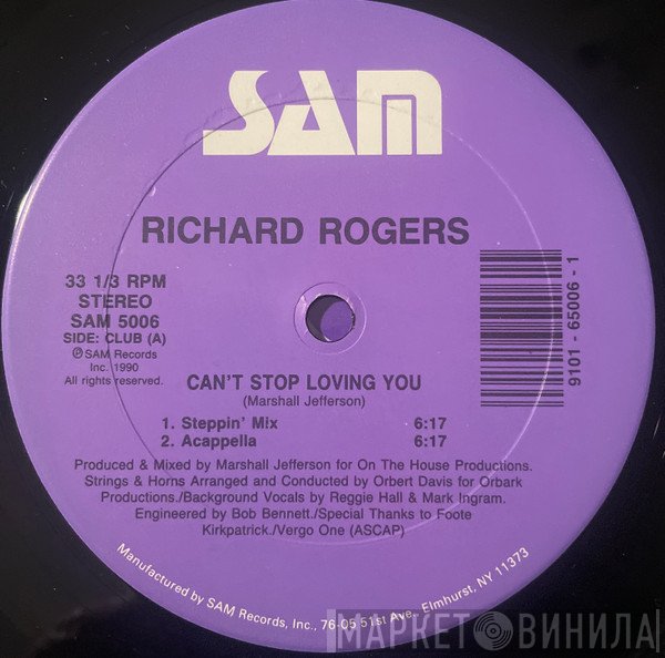 Richard Rogers - Can't Stop Loving You