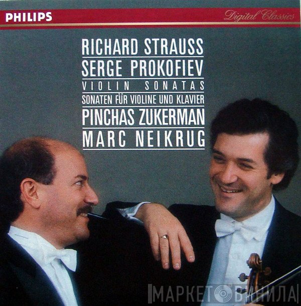 Richard Strauss / Sergei Prokofiev / Pinchas Zukerman, Marc Neikrug  - Violin Sonatas = Sonaten Fur Violine Und Klavier