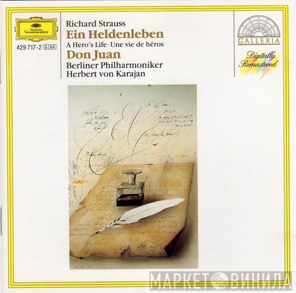 Richard Strauss, Berliner Philharmoniker, Herbert von Karajan - Richard Strauss: Ein Heldenleben • Don Juan