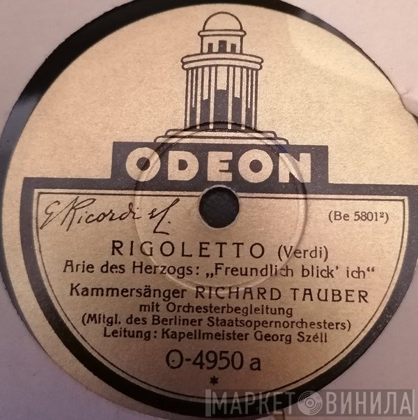 Richard Tauber  - Rigoletto