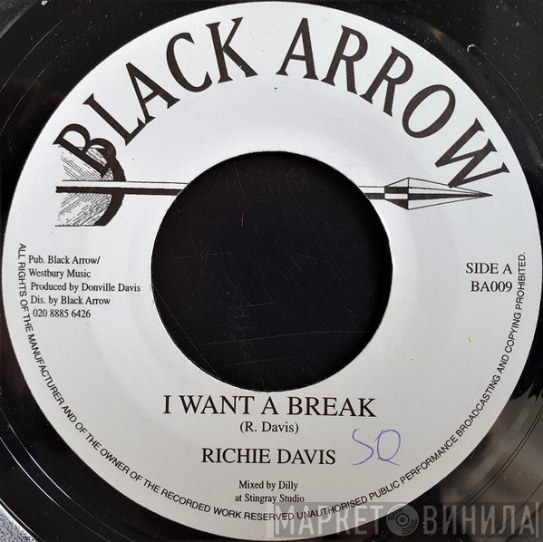 Richie Davis - I Want A Break