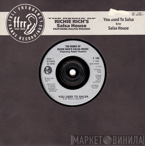 Richie Rich, Ralphi Rosario - The Remix Of Richie Rich's Salsa House