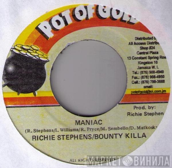 Richie Stephens / Bounty Killer  - Maniac