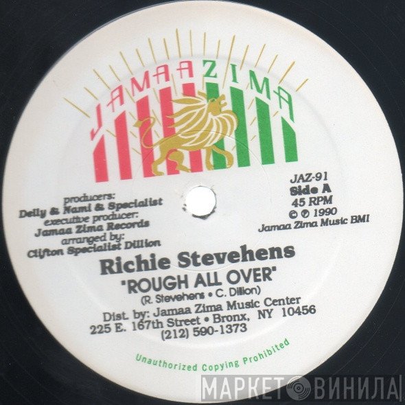 Richie Stephens  - Rough All Over
