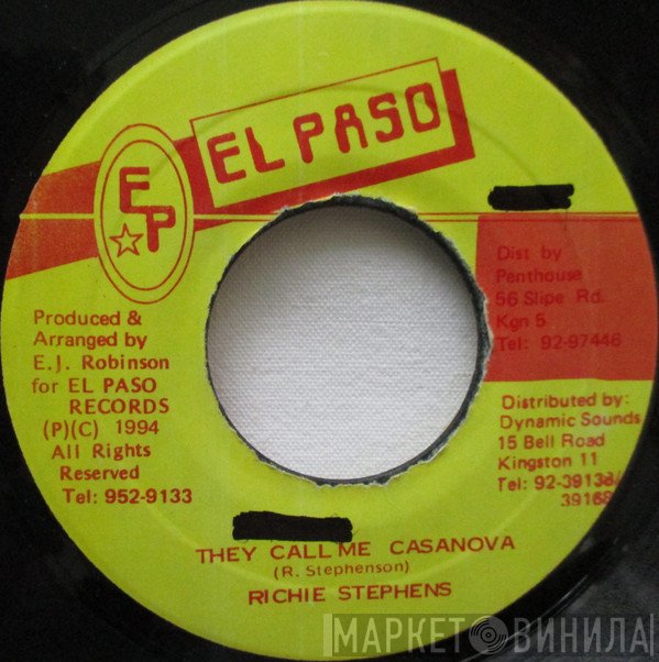 Richie Stephens - They Call Me Casanova