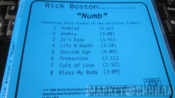 Rick Boston - Numb
