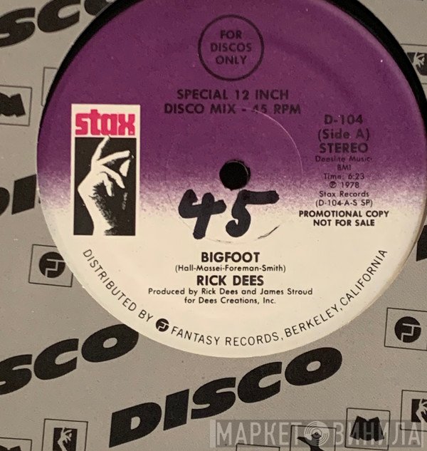 Rick Dees - Bigfoot