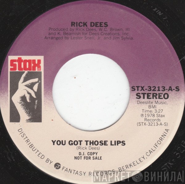 Rick Dees - You Got Those Lips