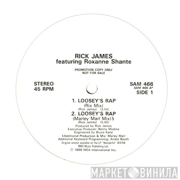 Rick James - Loosey's Rap