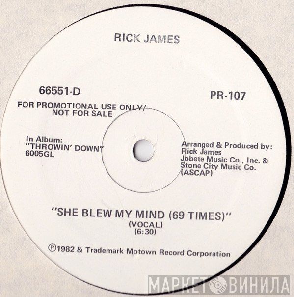 Rick James - She Blew My Mind (69 Times)