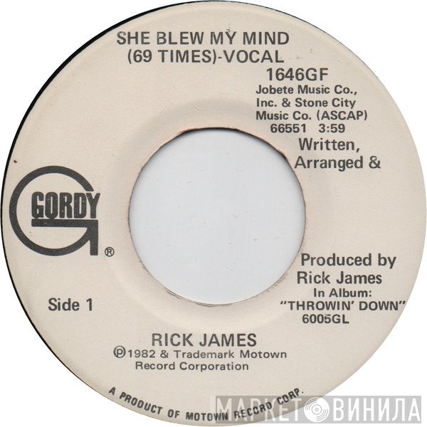Rick James - She Blew My Mind (69 Times)
