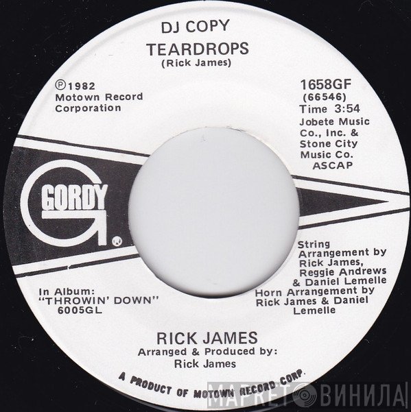 Rick James - Teardrops