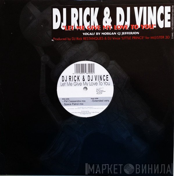 Rick Restanques, Vince "Little Prince" - Let Me Give My Love To You