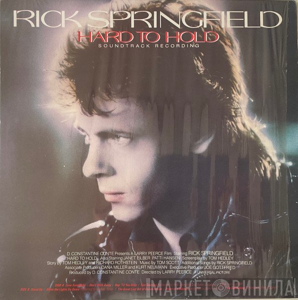 Rick Springfield - Hard To Hold - Soundtrack Recording