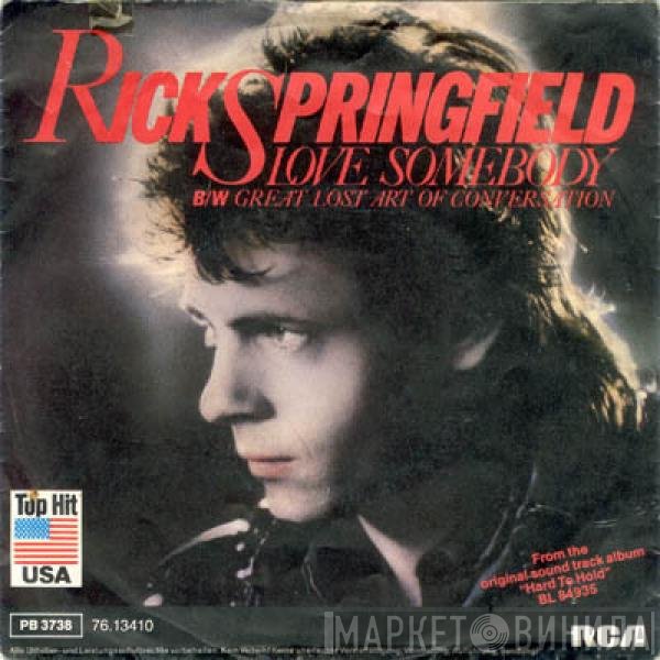 Rick Springfield  - Love Somebody