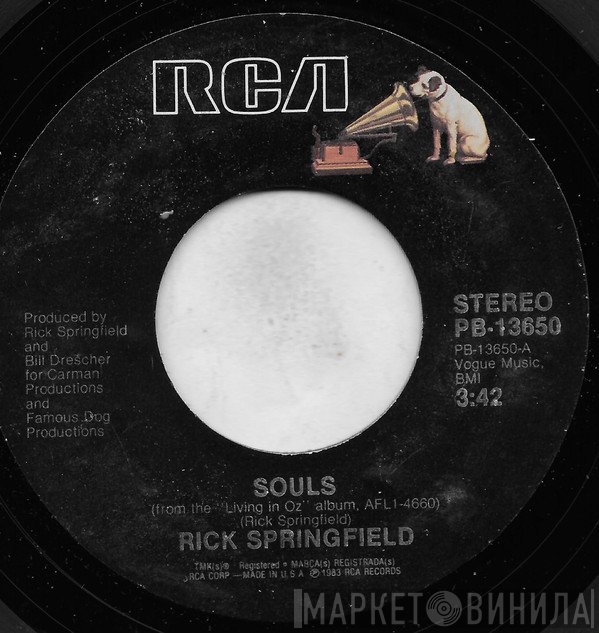 Rick Springfield  - Souls
