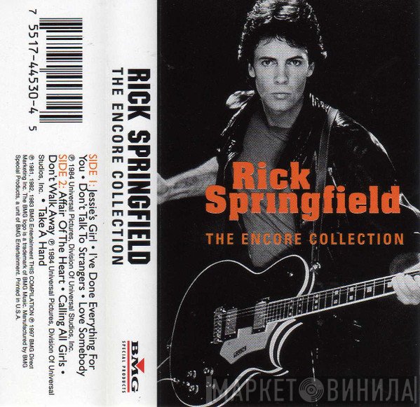 Rick Springfield  - The Encore Collection